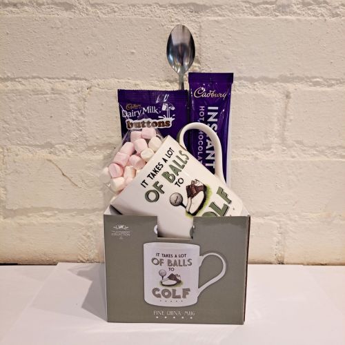 Cadbury's Hot Chocolate & Golf Mug Gift Set