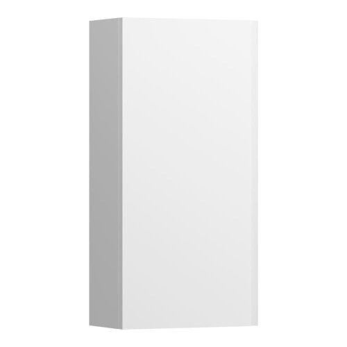 Laufen Lani Glossy White 1 Door Wall Cabinet - Left Hand