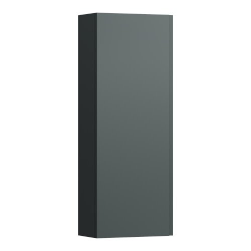 Laufen Lani Traffic Grey 1 Door Medium Wall Cabinet - Left Hand