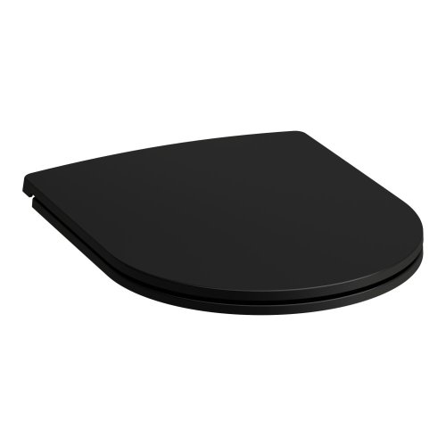 Laufen Pro Slim Sandwich Soft Close Toilet Seat - Matt Black