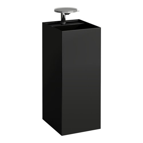 Kartell by Laufen 380mm SaphirKeramik Freestanding Basin - Matt Black