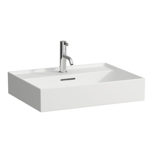 Kartell by Laufen 600mm SaphirKeramik Basin - Matt White