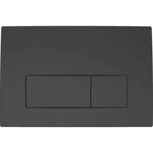 Geberit Delta 50 Matt Black Dual Flush Plate