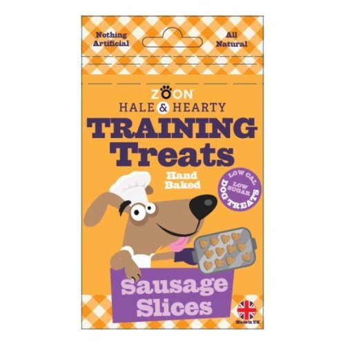 Smart Garden Hale & Hearty Sausage Slices Training Treats - 50g