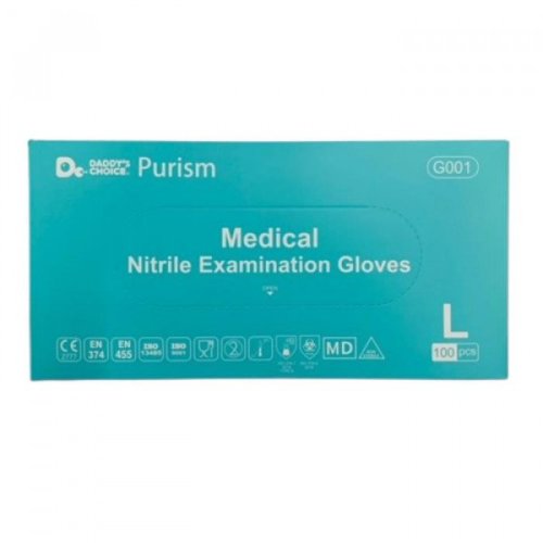 Nitrile Gloves - Large 100pcs