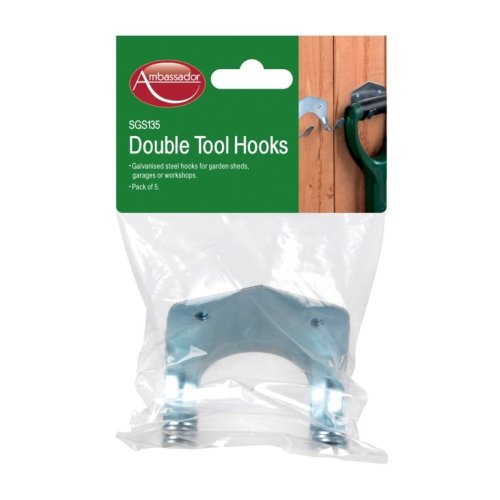 Ambassador Tool Hooks Double - Pack of 5