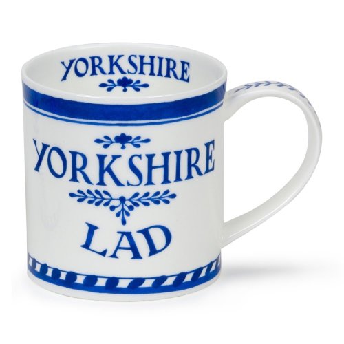 Dunoon Orkney Shape Fine Bone China Mug - Yorkshire Lad