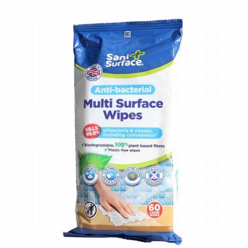 Sani Surface Anti-Bacterial Multi Surface Wipes