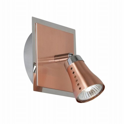 Oaks Lighting Milo Single Spot Light Copper