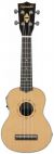 Chord 175.313UK Salamander 21"  Solid Cedar Ukulele Electro-Acoustic w/ Rosewood