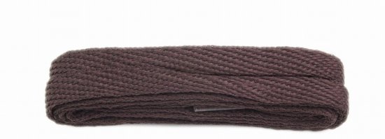 Shoe-String Brown 120cm American Flat 10mm Laces