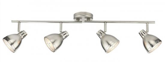 Dar Osaka 4 Light Bar Antique Chrome