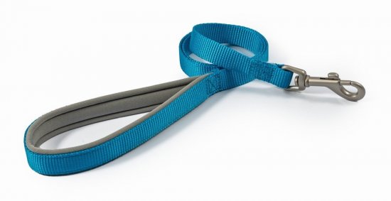 Ancol Padded Blue Dog Lead - 100cm x 1.9cm