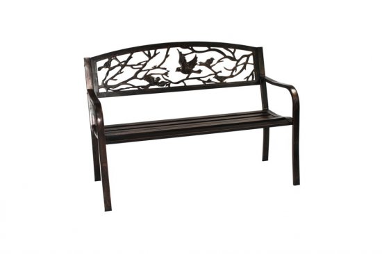 SupaGarden Bird Back Metal Bench