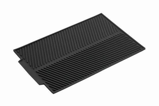 Casa & Casa Silicon Drying Mat Black - 39cm x 25cm