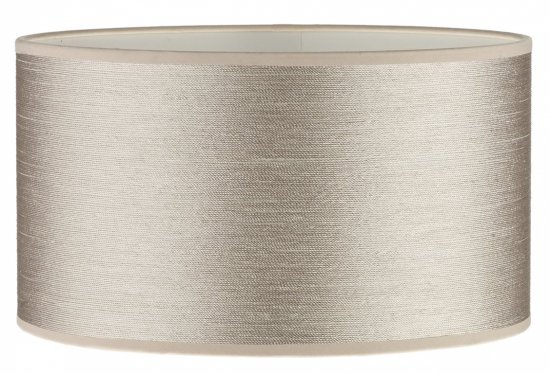 Dar Tuscan Table Lamp Strung Taupe Shade