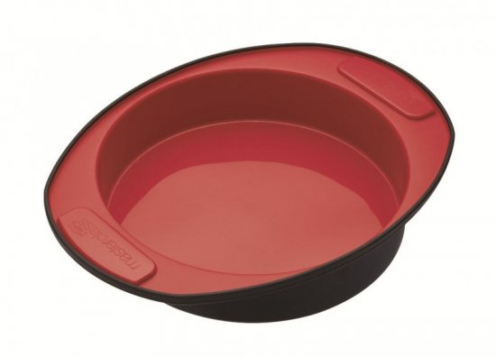 m c silicone flexible round cake pan 20.5cm (8