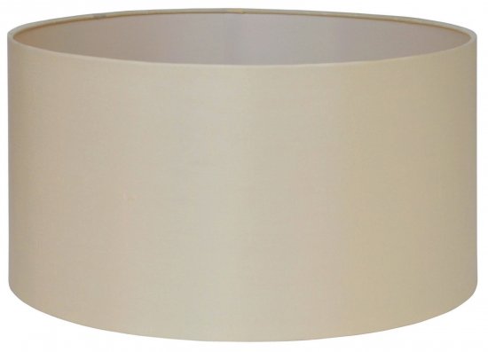 Pacific Lifestyle Zara 40cm Almond Silk Cylinder Drum Shade