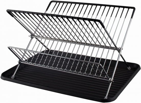 Buckingham Folding Dish Drainer With Tray