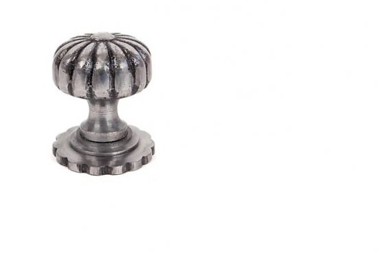 Natural Smooth Flower Cabinet Knob - Small