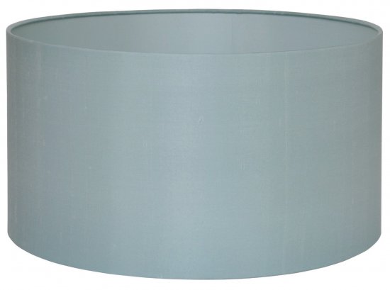 Pacific Lifestyle Zara 40cm Duck Egg Silk Cylinder Drum Shade