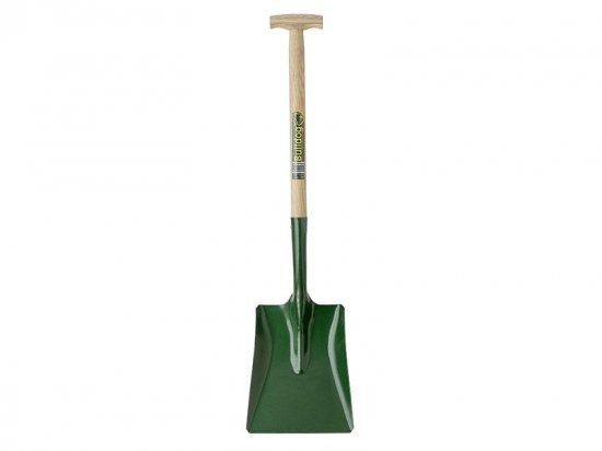 Bulldog 2SM2T Open Socket Square Shovel No.2 T-Handle