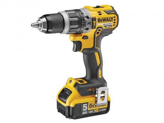 DeWalt DCD796P1 XR Brushless Combi Drill 18V 1 x 5.0Ah Li-ion