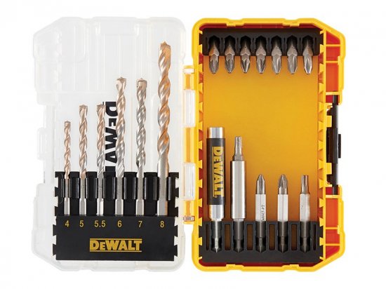 DeWalt DT70712 Extreme Masonry Drill Drive Set, 19 Piece