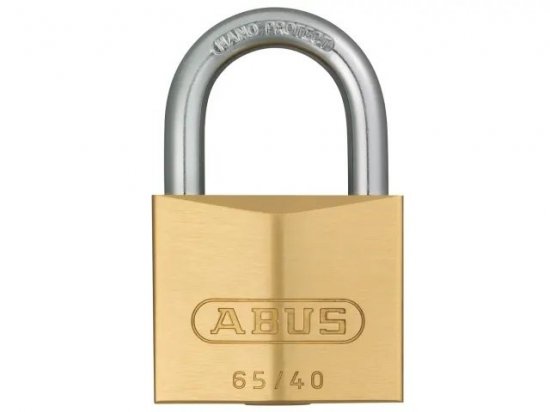 Abus 65/40mm Brass Padlock Keyed Alike 401