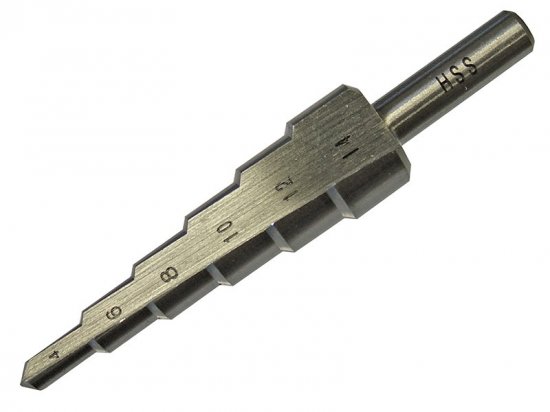 Faithfull HSS Step Drill Bit 4-14mm