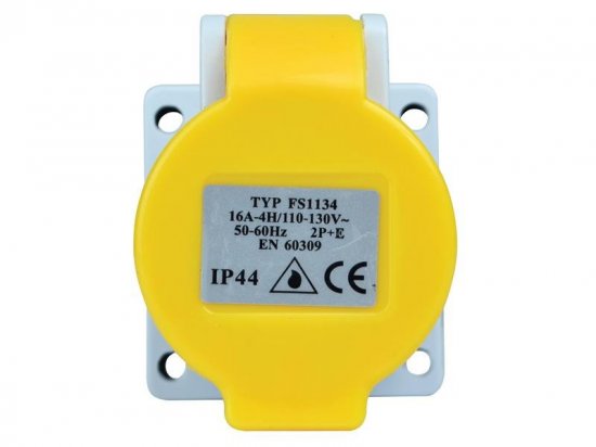 Faithfull IP44 Panel Socket 16A 110V