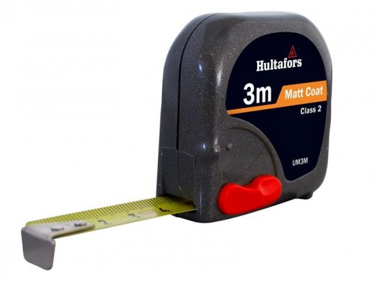 Hultafors UM3M Uni-Matic II Pocket Tape 3m (Width 16mm) (Metric only)