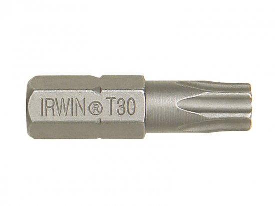 Irwin Screwdriver Bits TORX TX30 x 25mm (Pack 10)