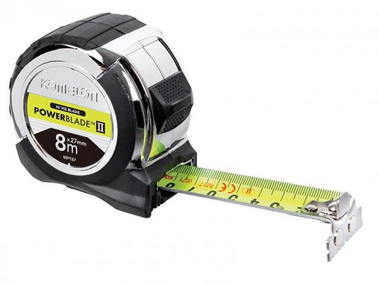 Komelon PowerBlade? II Pocket Tape 8m (Width 27mm) (Metric only)