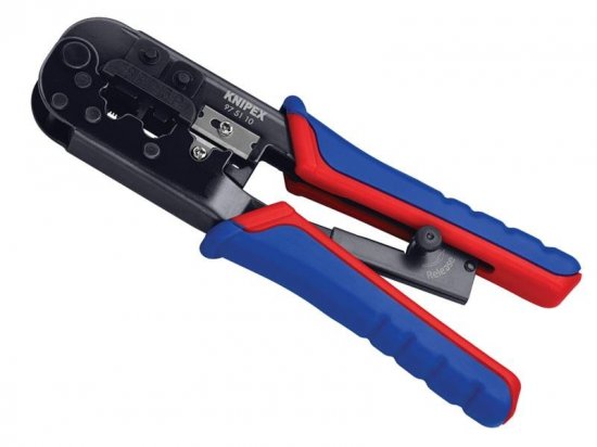 Knipex Crimping Pliers for RJ11/12 RJ45 Western Plugs