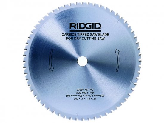 RIDGID 58476 TCT Saw Blade for 590L 355 x 25.4mm Bore x 80T