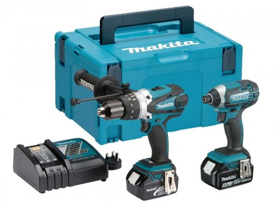 Makita DLX2145TJ LXT Twin Pack 18V 2 x 5.0Ah Li-Ion