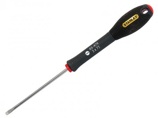 Stanley Tools FatMax Screwdriver Flared Tip 3.0 x 75mm