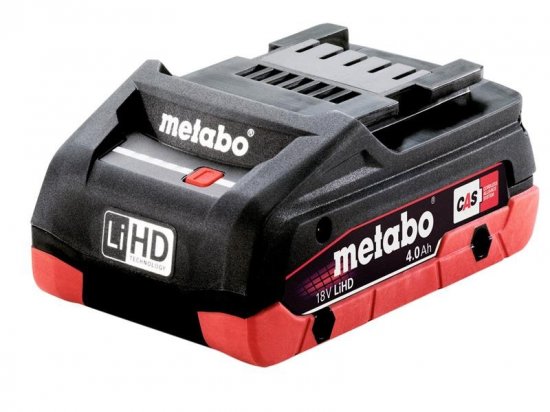 Metabo Slide Battery Pack 18V 4.0Ah LiHD