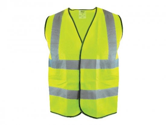 Scan Hi-Vis Yellow Waistcoat - Various Sizes