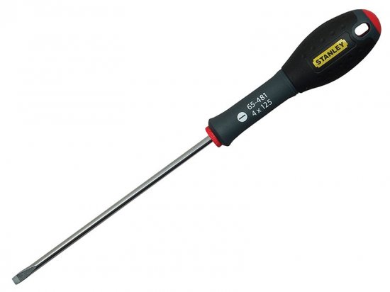 Stanley Tools FatMax Screwdriver Flared Tip 4.0 x 125mm