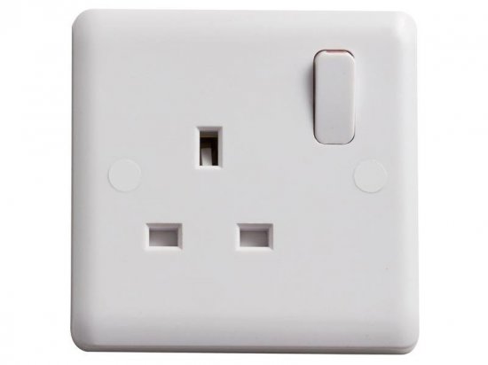 Deta Switched Socket 1-Gang 13A