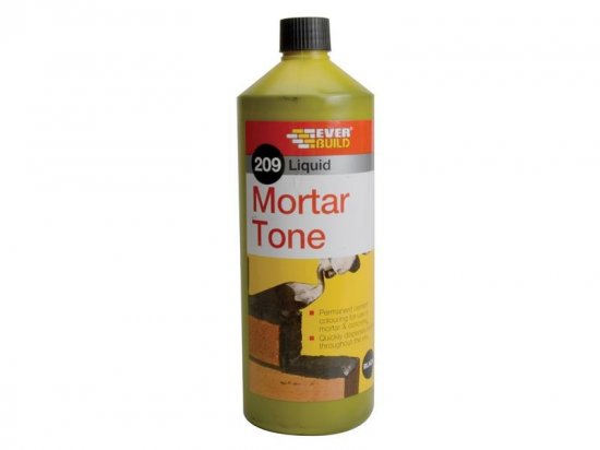 Everbuild 209 Liquid Mortar Tone Black 1 litre