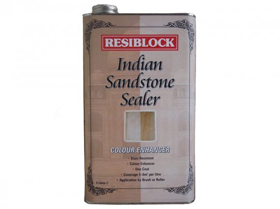 Everbuild Resiblock Indian Sandstone Sealer Colour Enhancer 5 litre