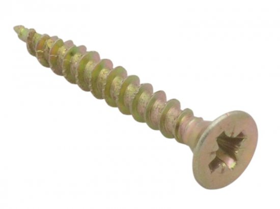 ForgeFix Spectre? PZ Compatible Wood Screw CSK ZYP 4.0 x 30mm (Box of 200)