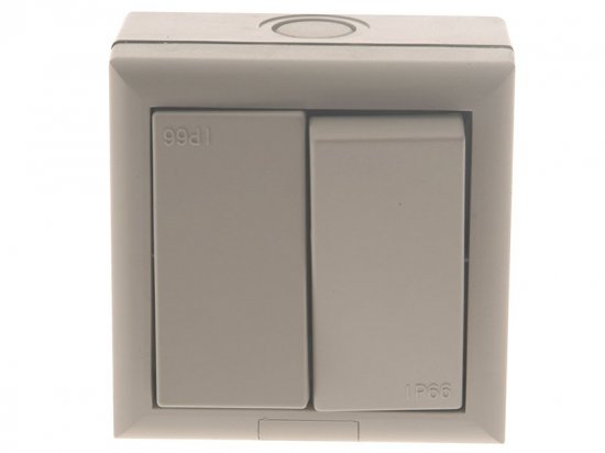 SMJ IP66 2-Way Switch 1-Gang