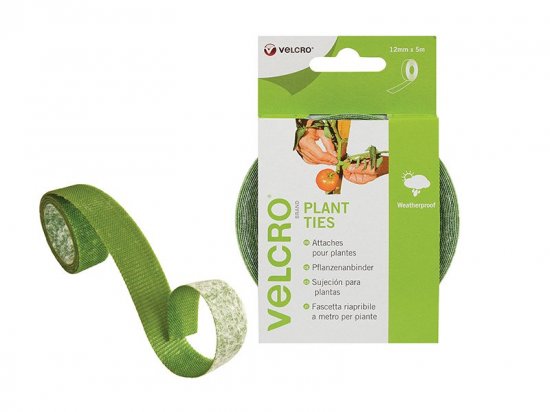 Velcro Brand ONE-WRAP Plant Ties 12mm x 5m Green