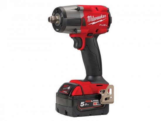 Milwaukee M18 FMTIW2F12-502X FUEL? 1/2in Mid-Torque Impact Wrench 18V 2 x 5.0Ah