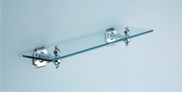 Silverdale 495mm Glass Shelf