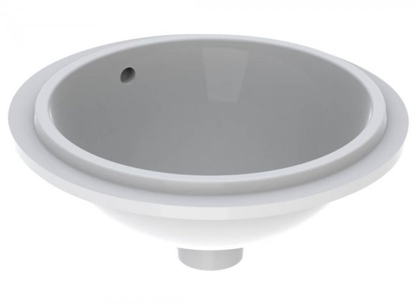 Geberit VariForm 330mm Round Undercounter Basin - With Overflow